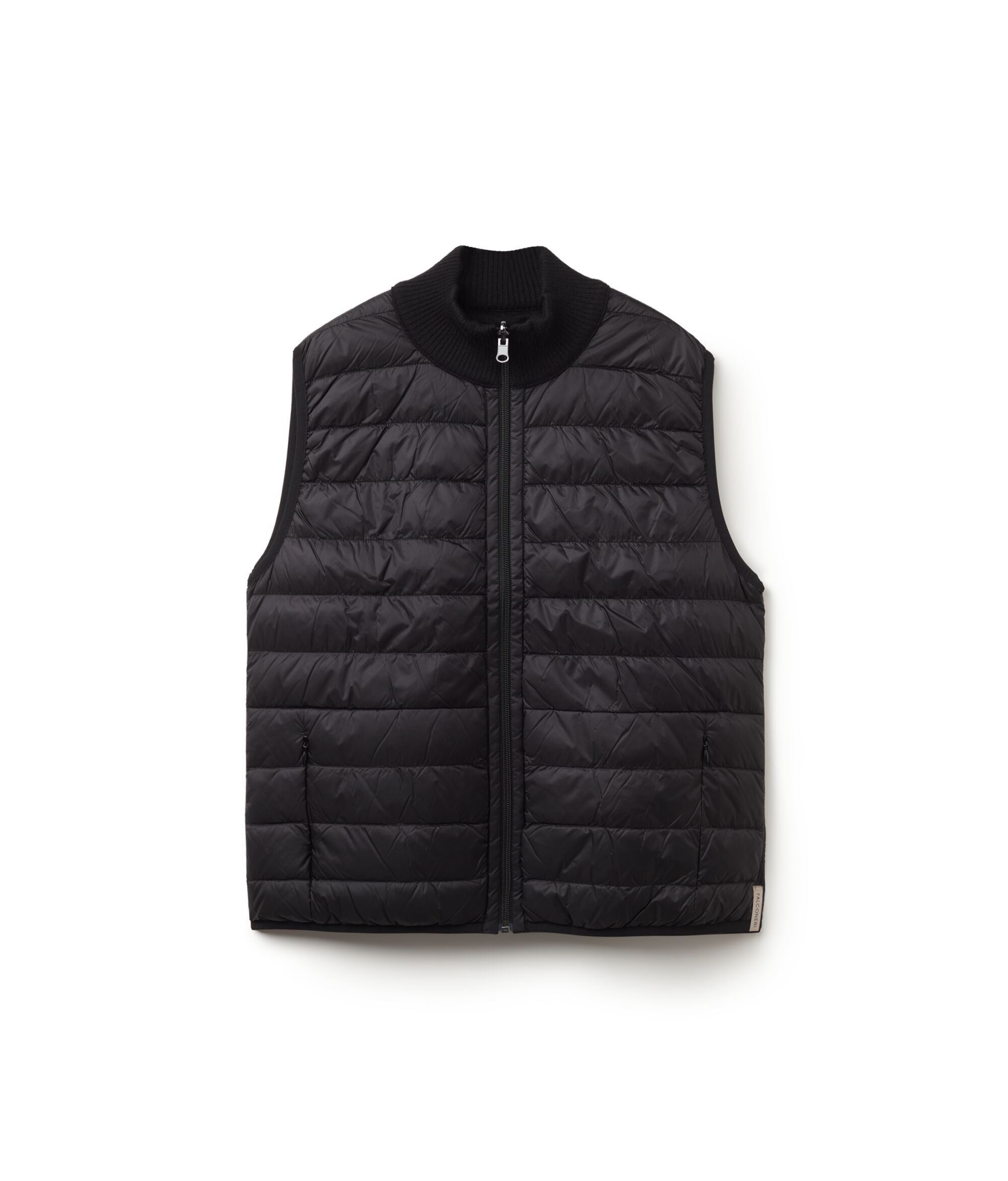 Reversible Cashmere Down Gilet Colore Black