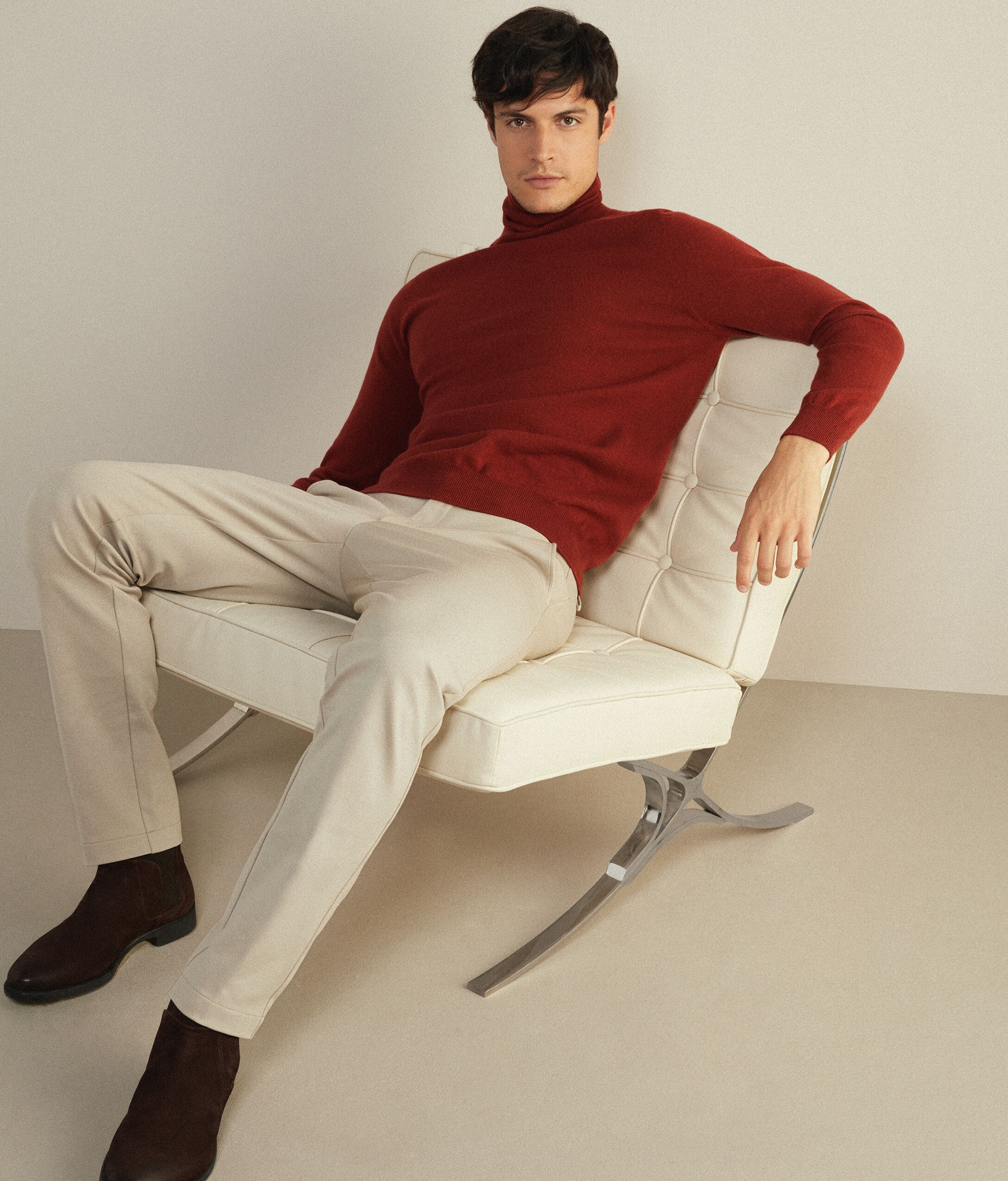 Ultrasoft Cashmere Turtleneck Jumper