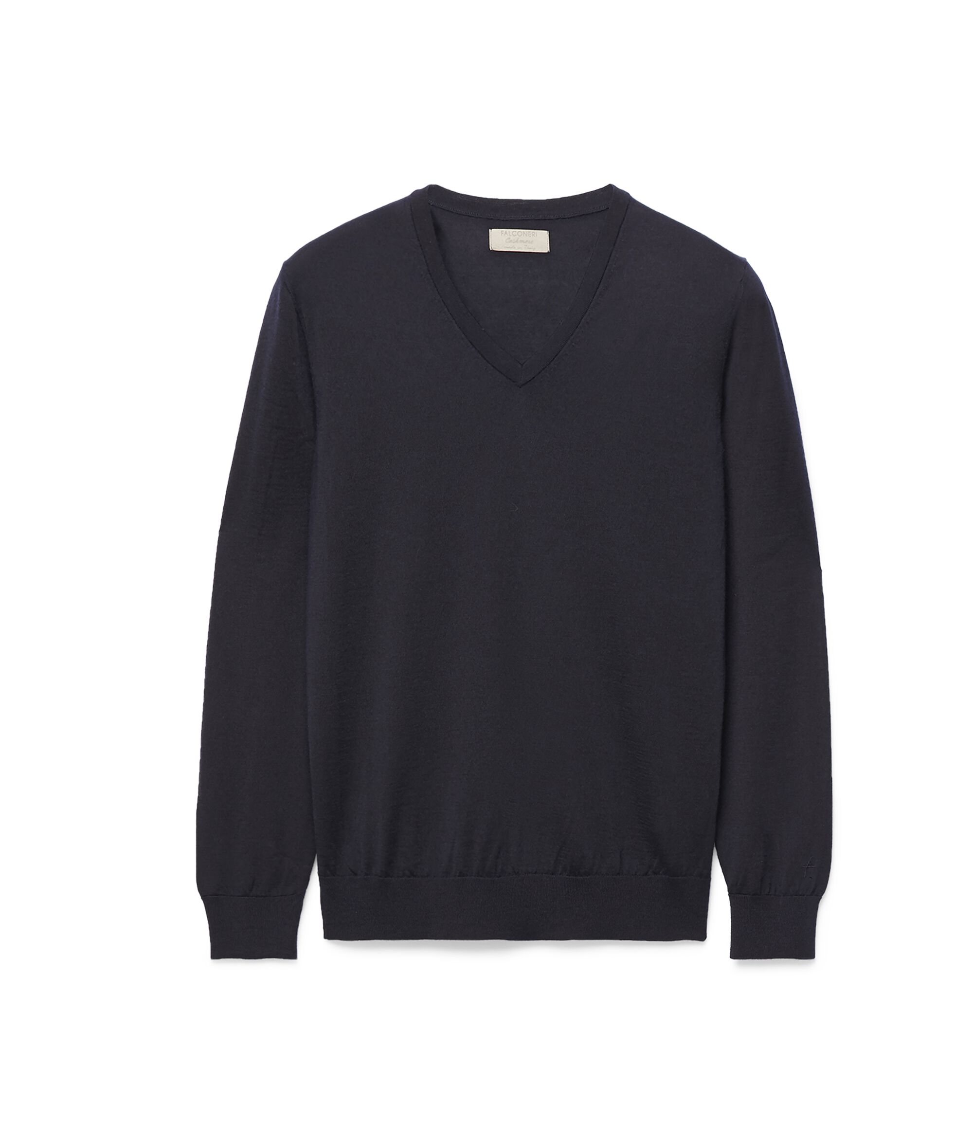 Maglia Scollo V in Cashmere Ultrafine