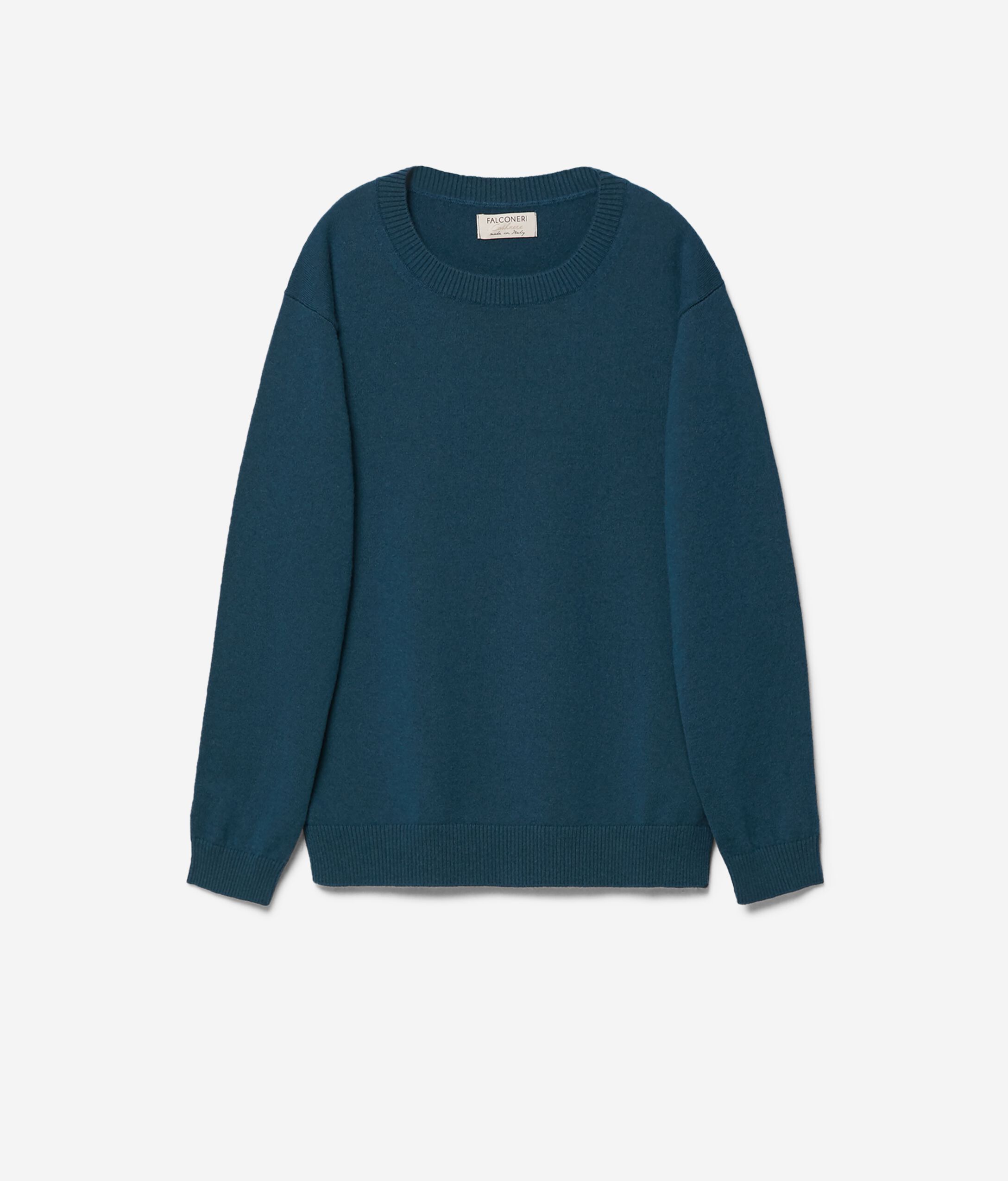 Maglia Scollo Barchetta in Cashmere Ultrasoft