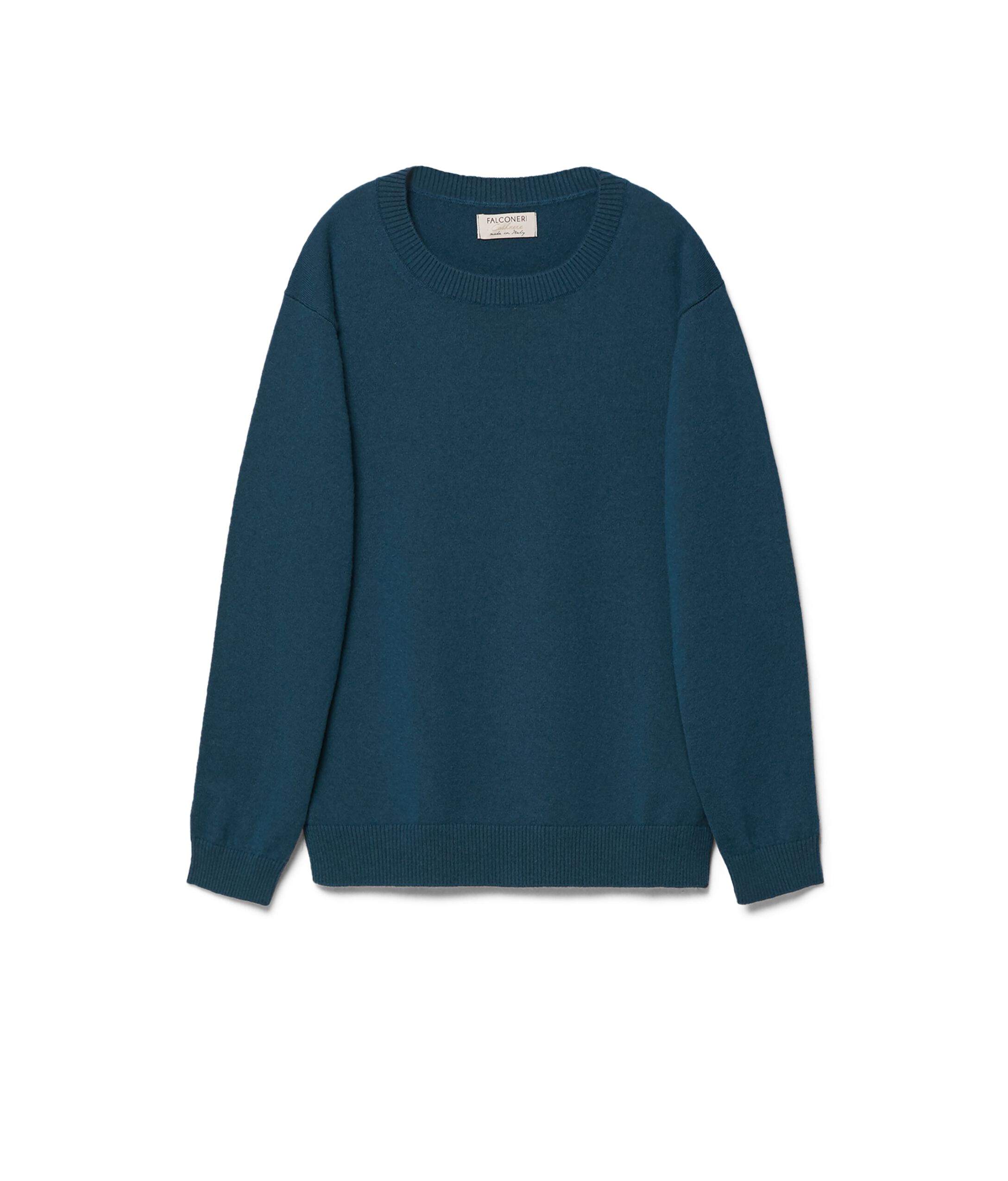 Maglia Scollo Barchetta in Cashmere Ultrasoft