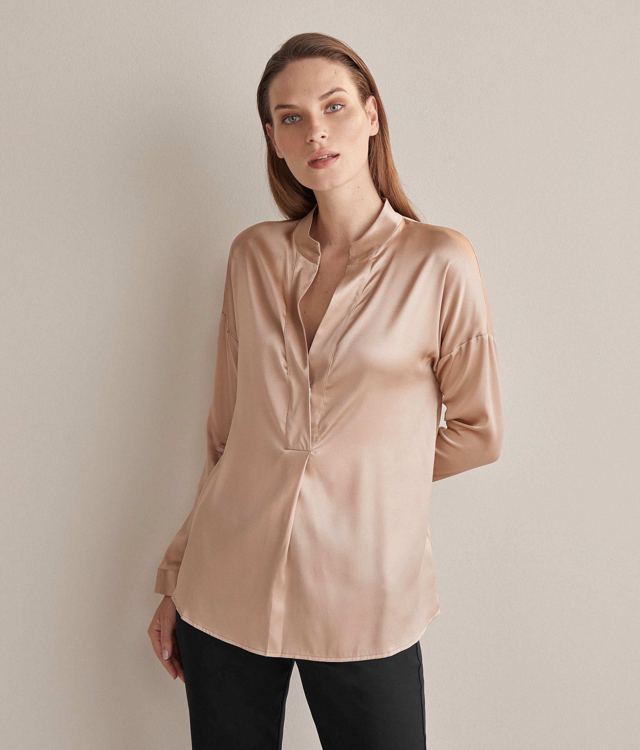 Camicia Collo Coreana
