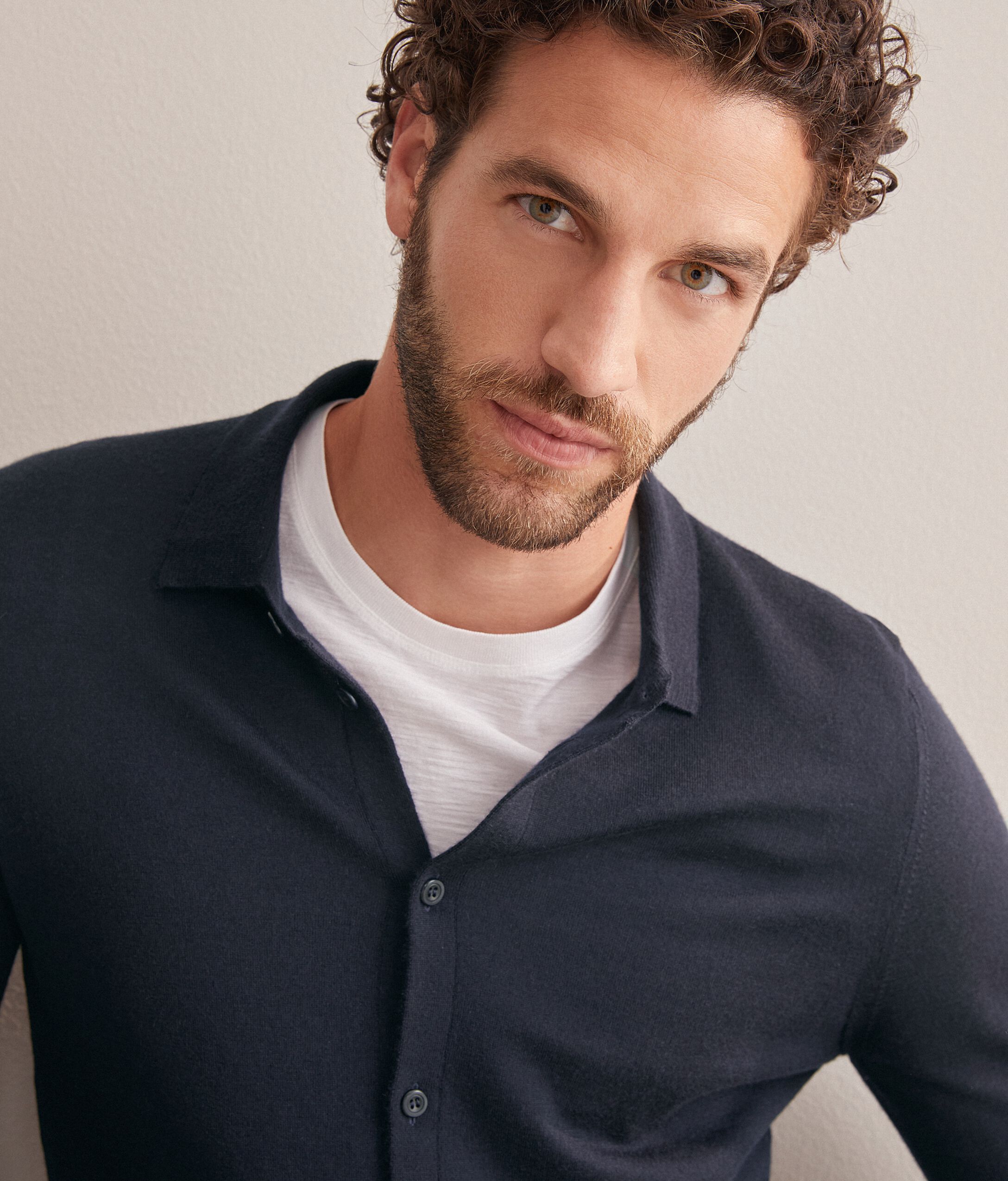 Camicia in Cashmere Ultrafine
