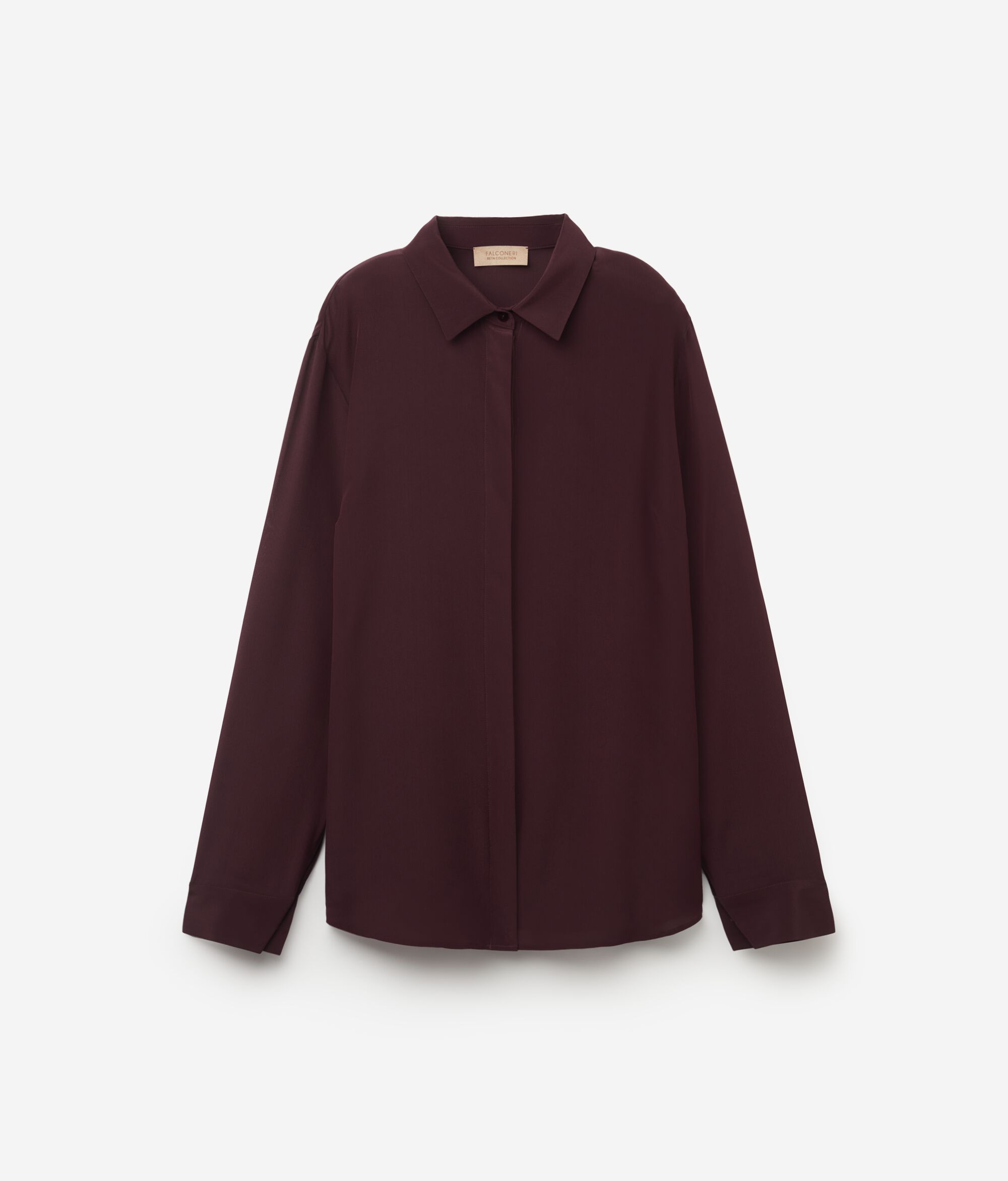 Camicia con Colletto in Seta