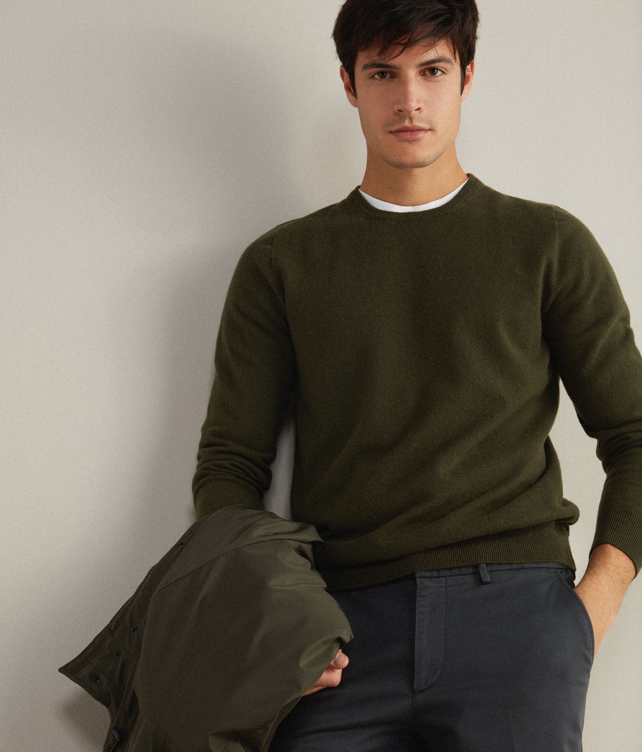 Μπλούζα με Στρογγυλή Λαιμόκοψη από Ultrasoft Cashmere