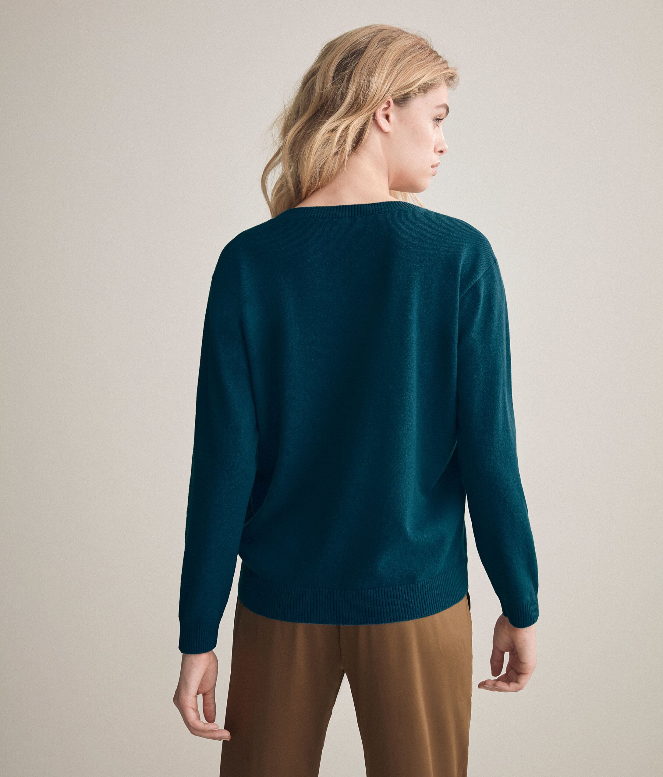 Maglia Scollo Barchetta in Cashmere Ultrasoft