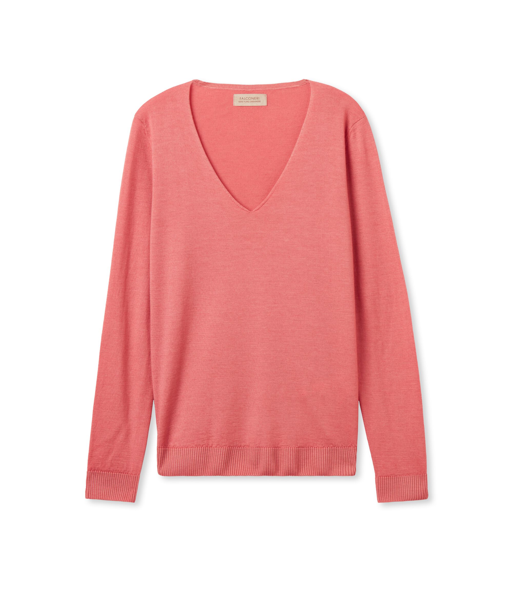 Maglia Scollo a V in Cashmere Ultrafine