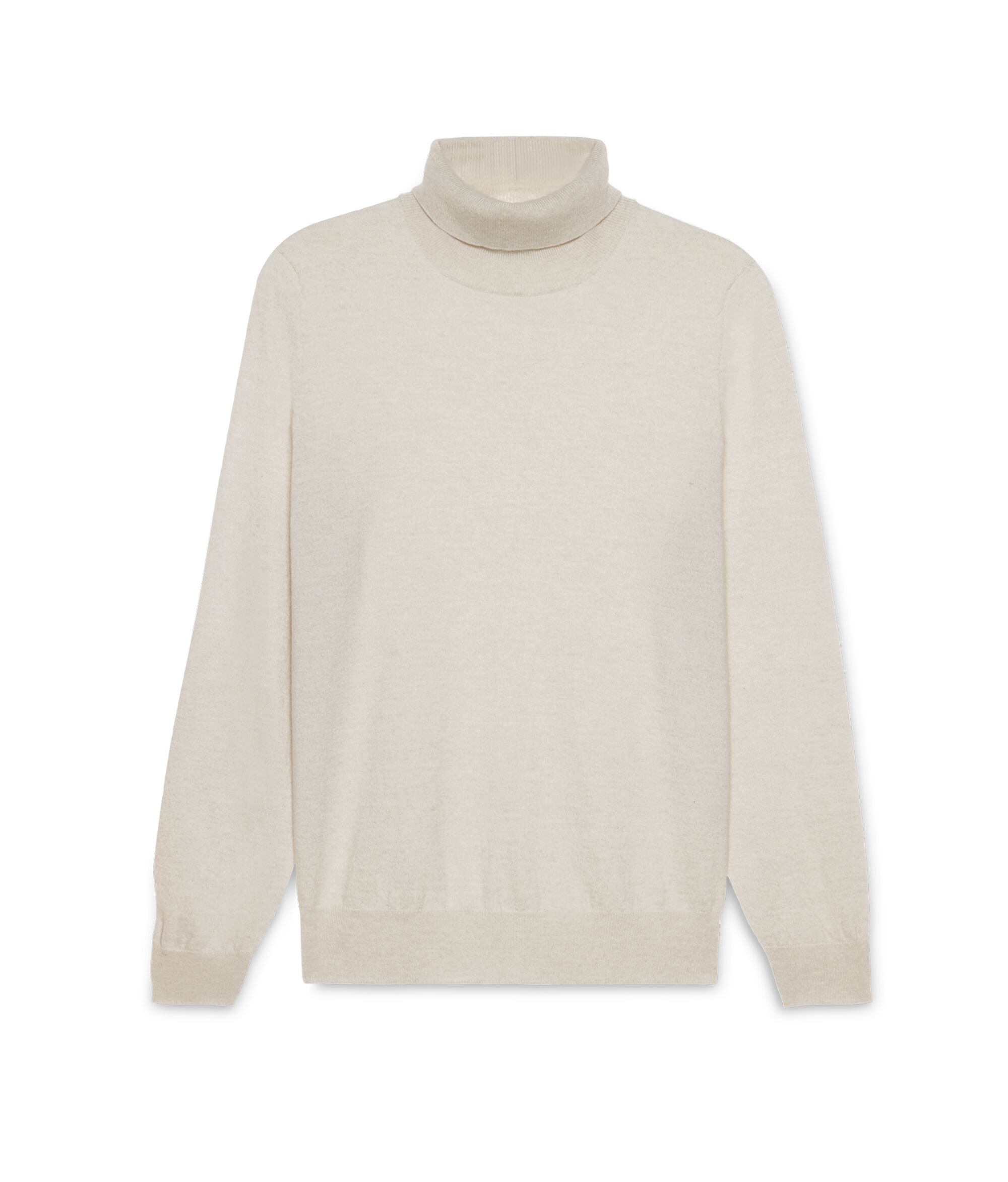 Sweter z golfem z kaszmiru Ultrasoft Colore BEŻ ALABASTROWY