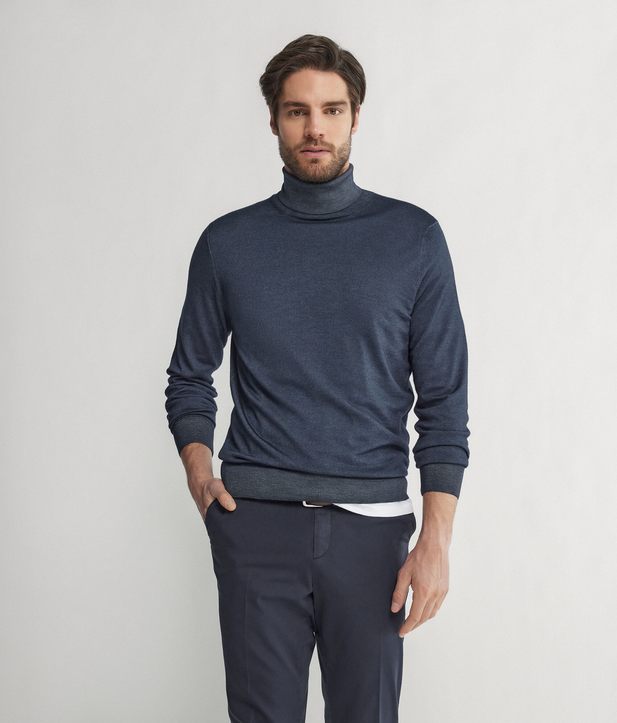 Rollkragenpullover aus Kaschmir Ultrafine