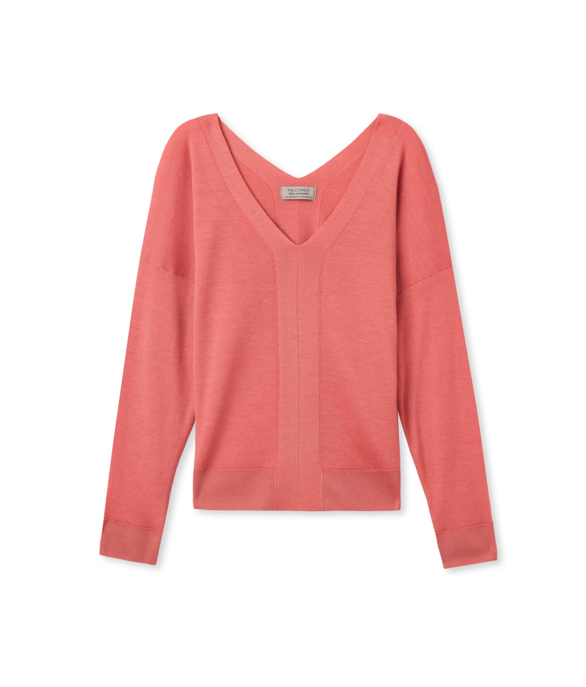 Maglia Scollo V in Cashmere Ultrafine