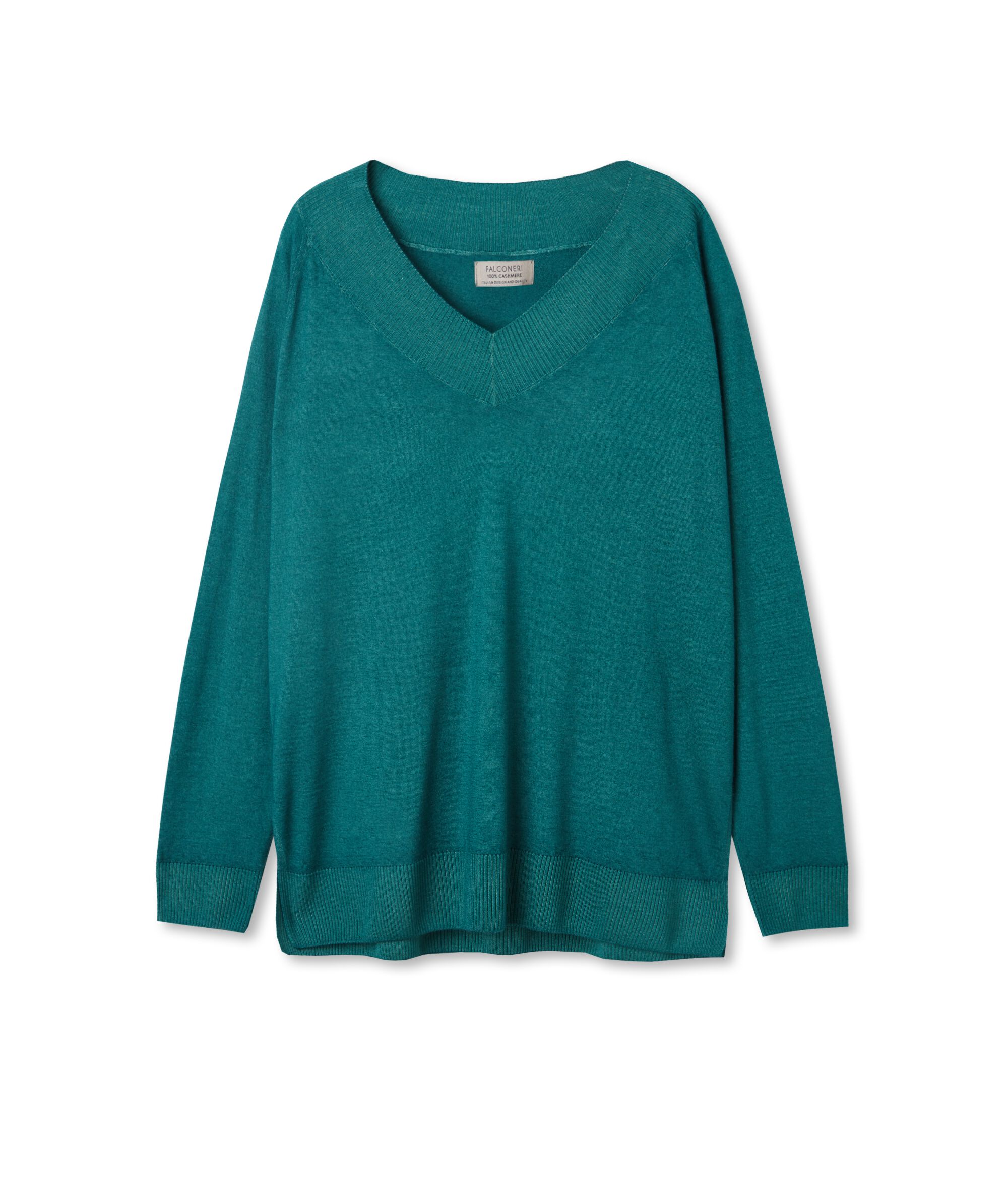 Maglia Scollo V in Cashmere Ultrafine