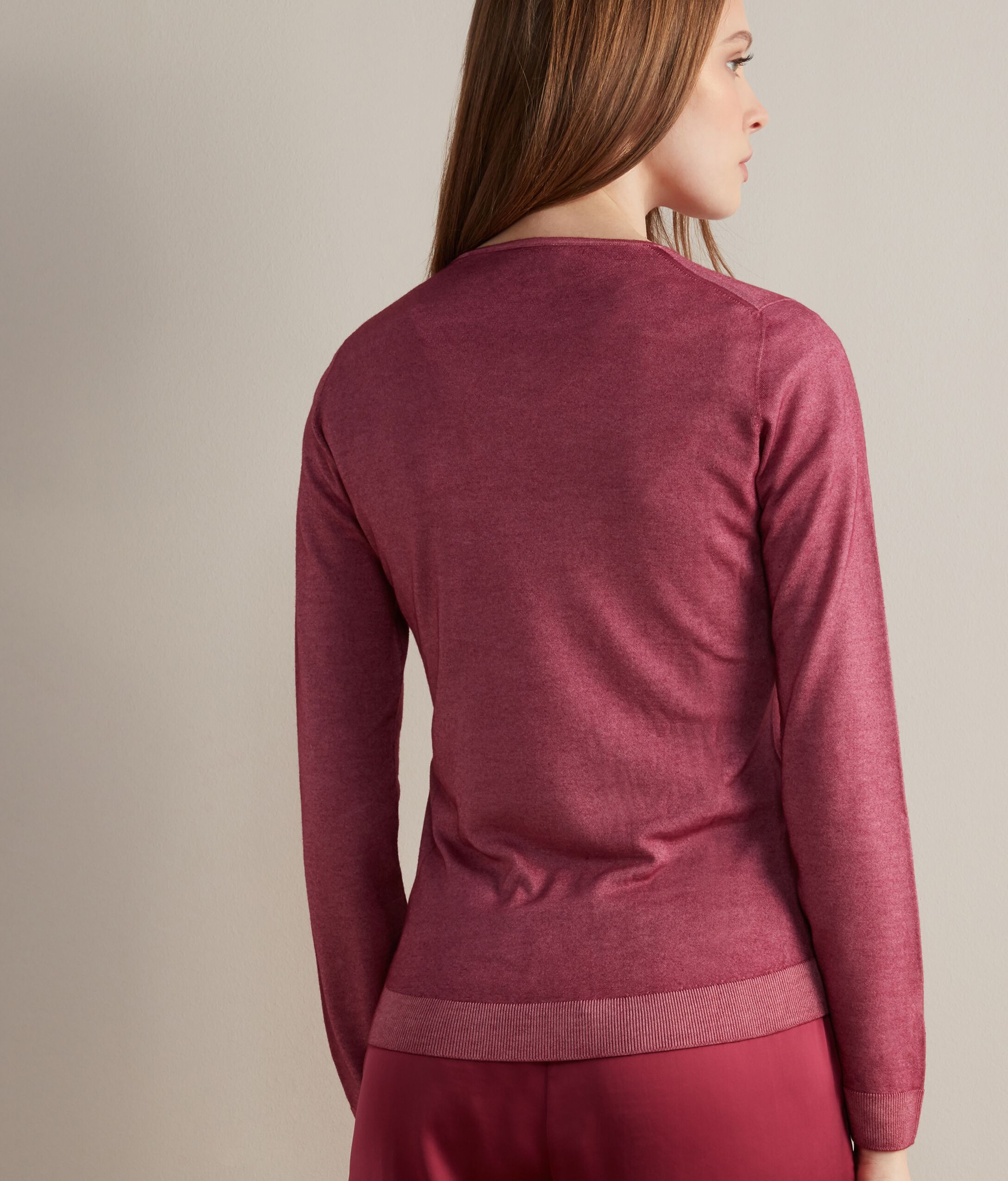 Maglia Girocollo in Cashmere Ultrafine