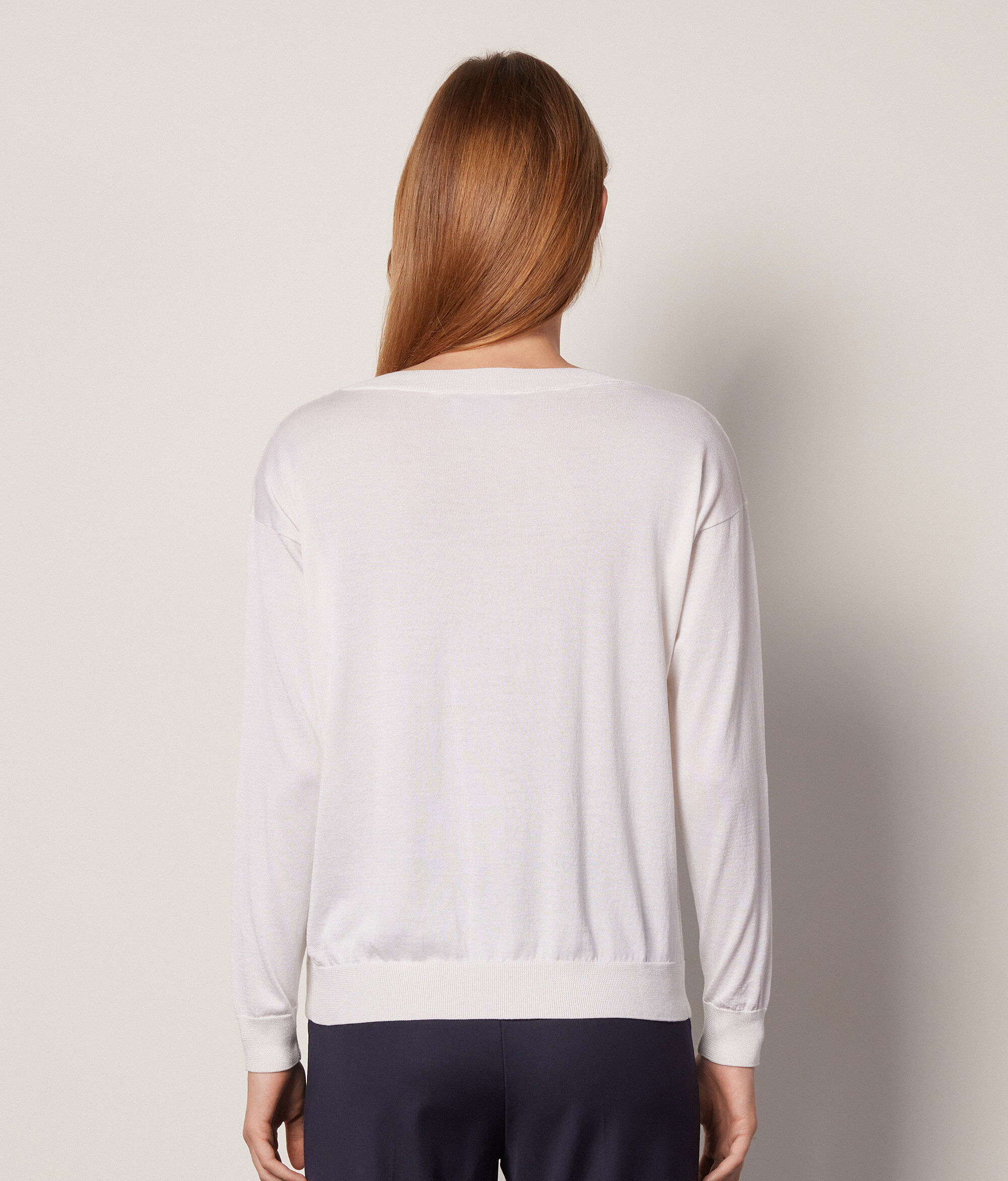 Silk and Cotton Pullover