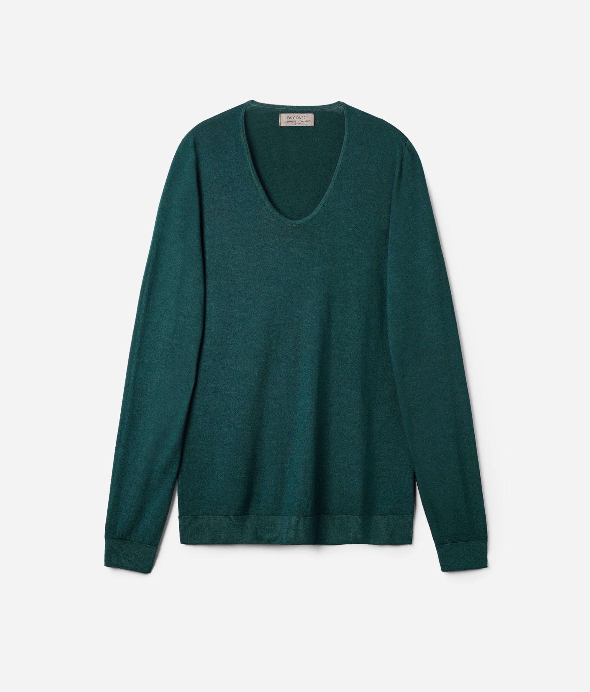 Pull col V Cachemire ultra-fin