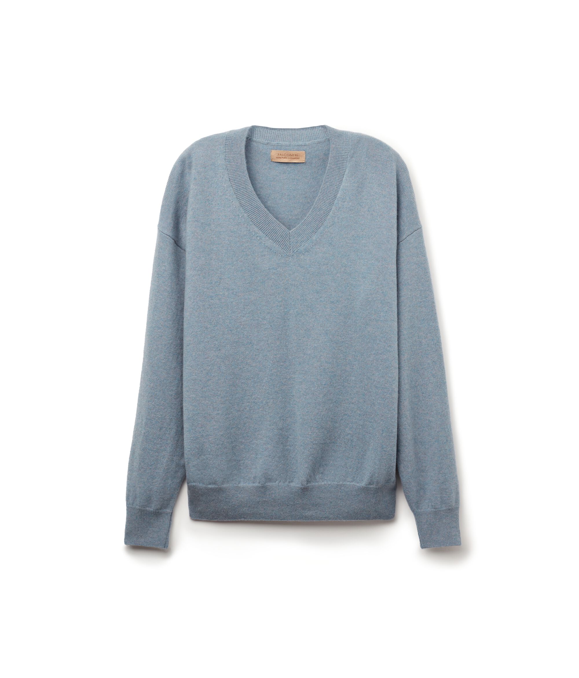 Maglia con Scollo a V in Cashmere Ultrasoft