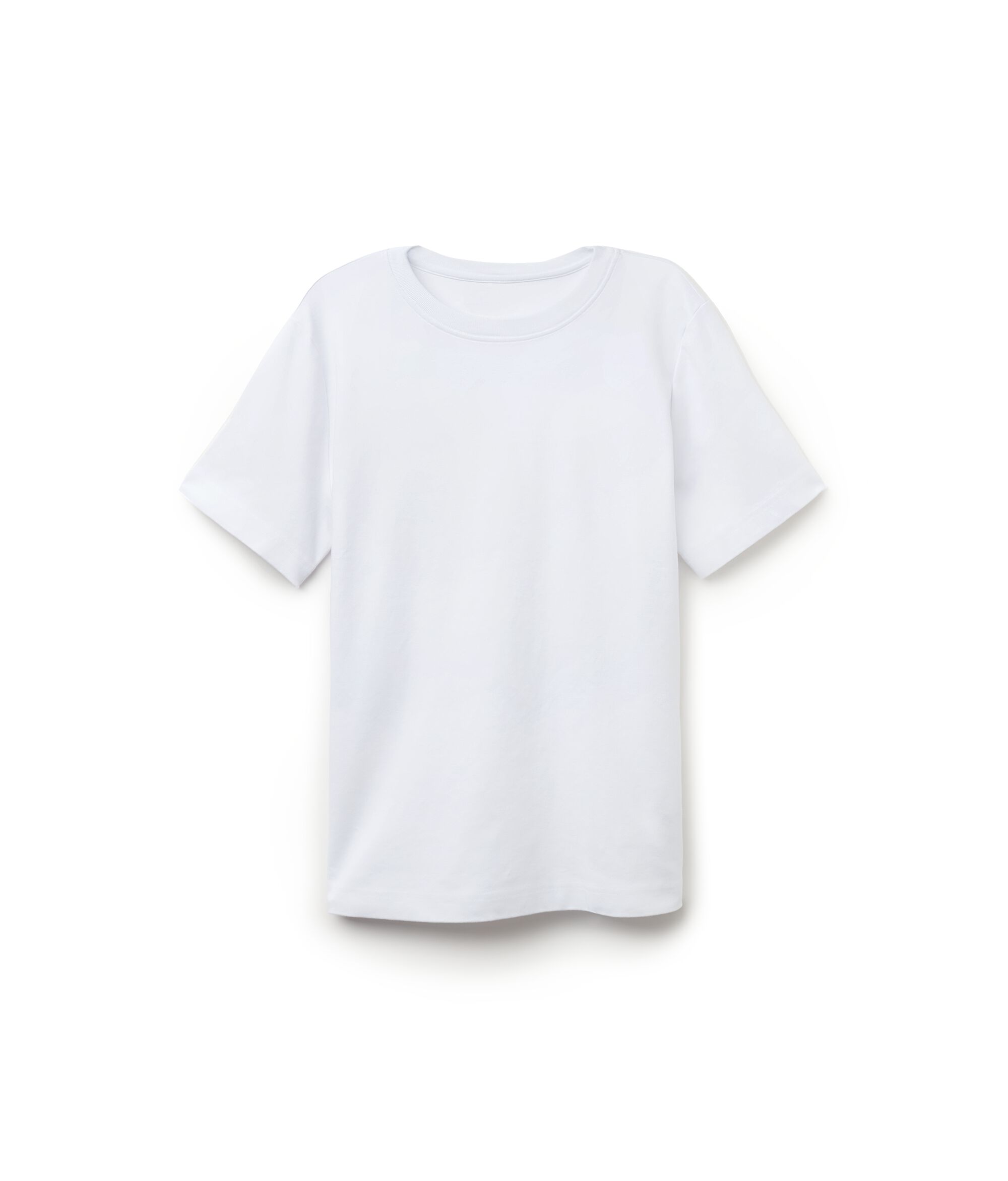 T-Shirt Girocollo in Cotone
