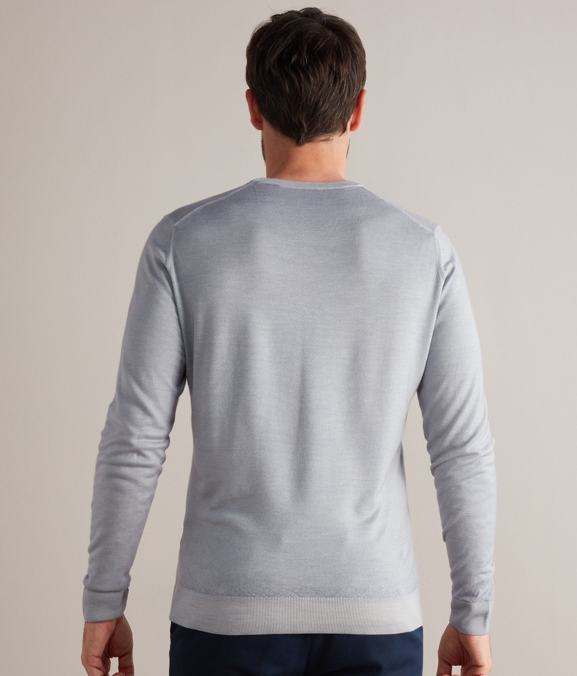 Jersei amb escot en punta de Cashmere Ultrafine
