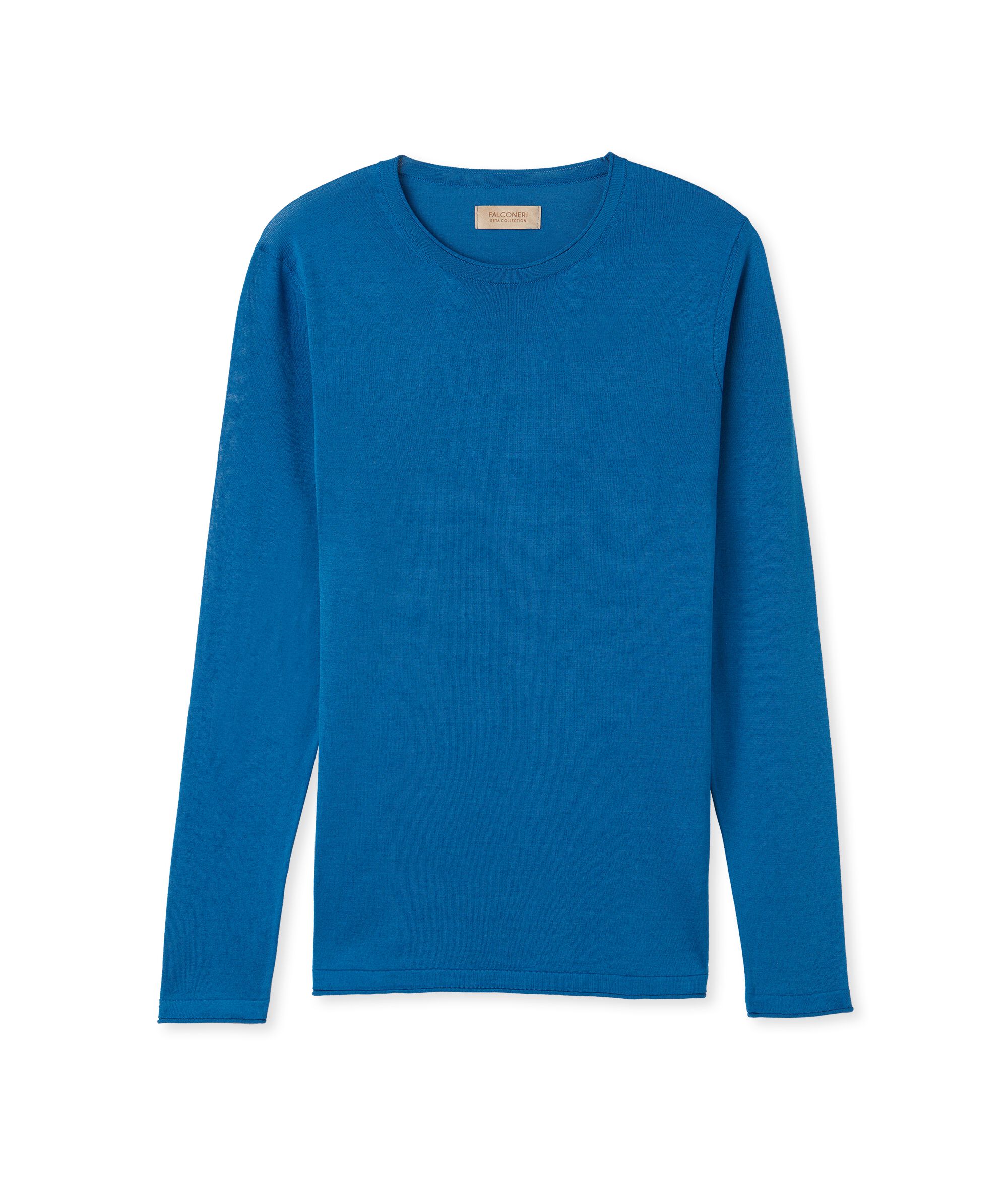 Maglia Girocollo in Seta e Cotone