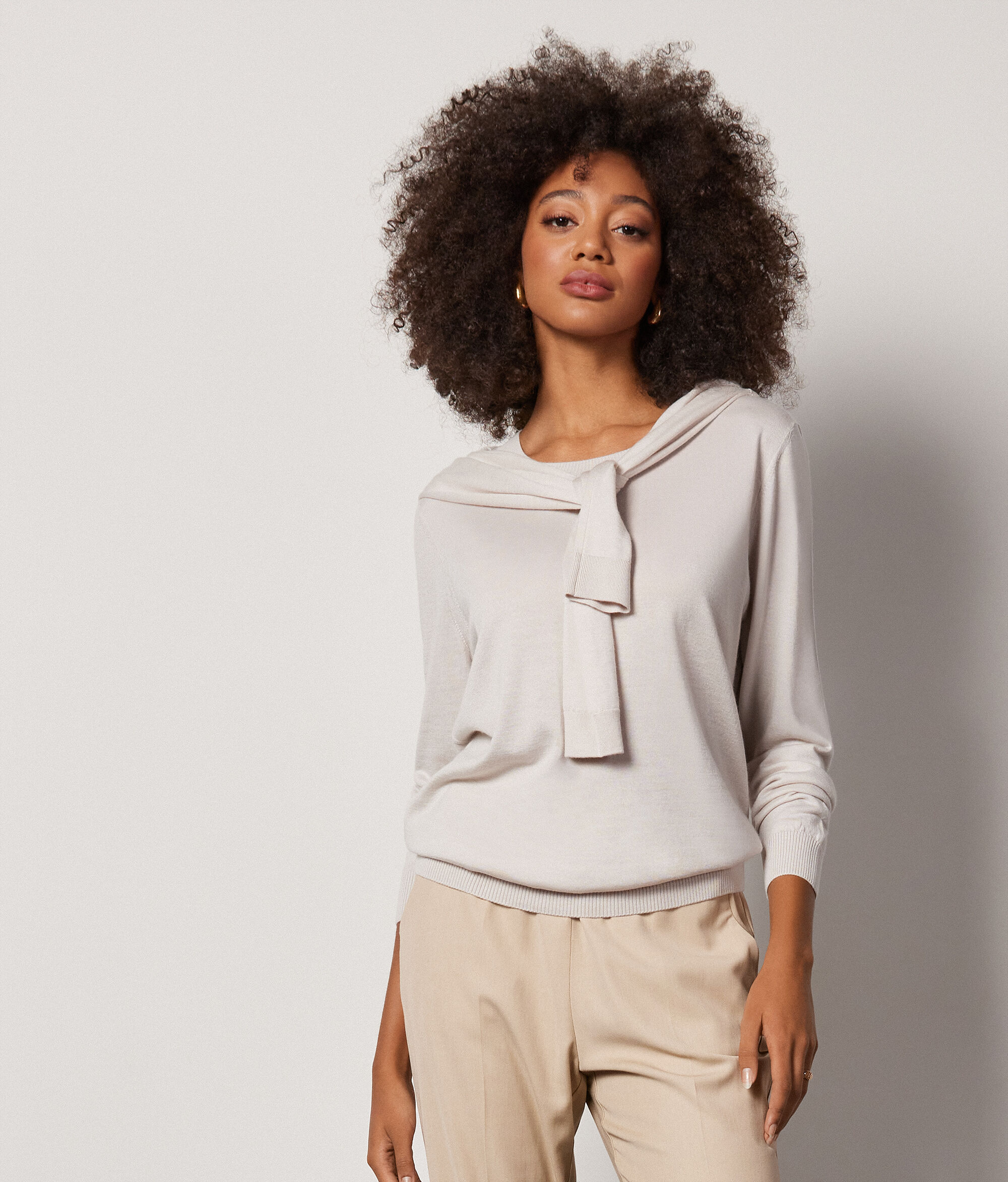 Maglia Girocollo in Cashmere Ultrafine