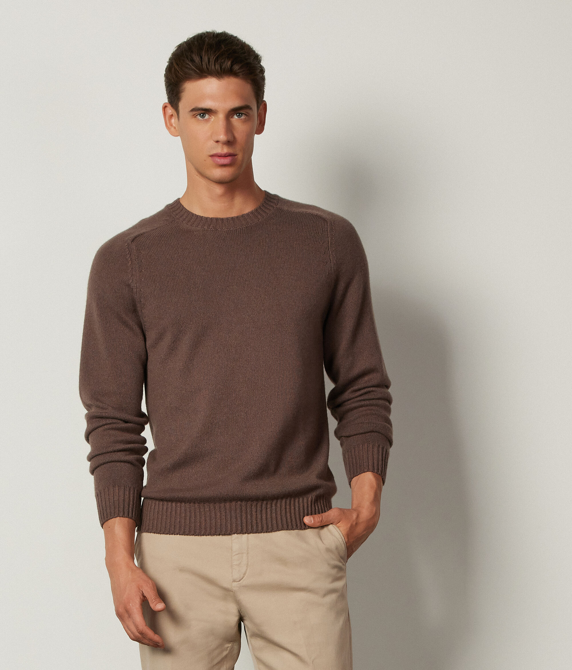Maglia Girocollo in Cashmere Ultrasoft