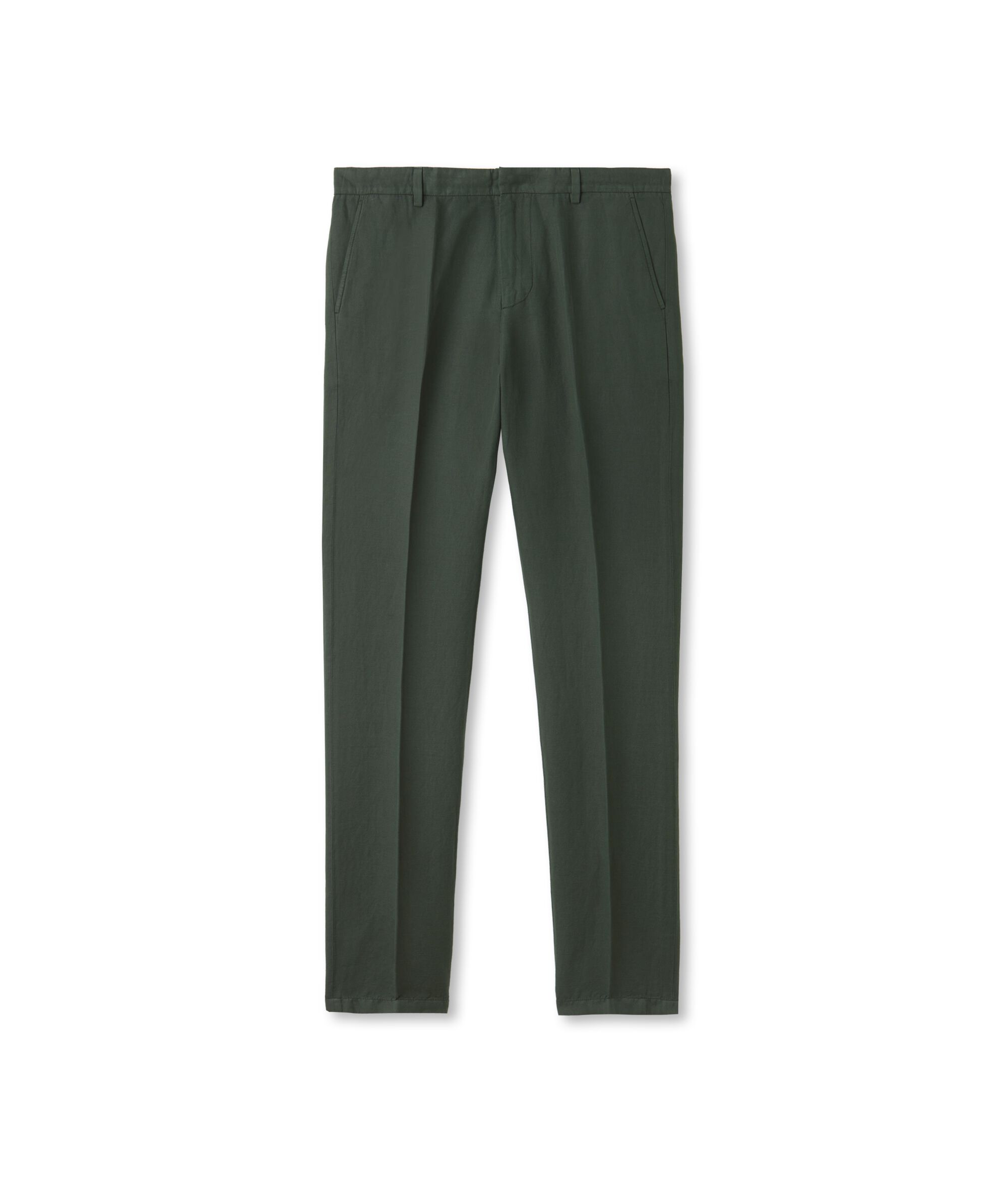 Pantalone Chino in Lino Cotone