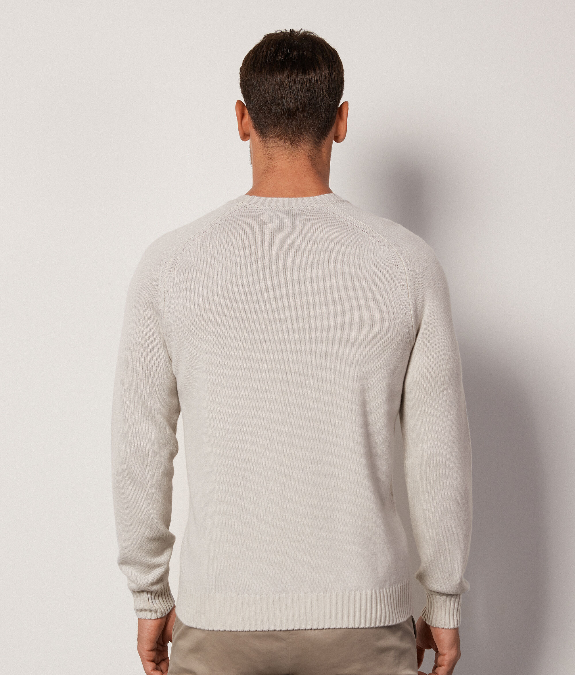 Pull à col rond en cachemire ultra-doux