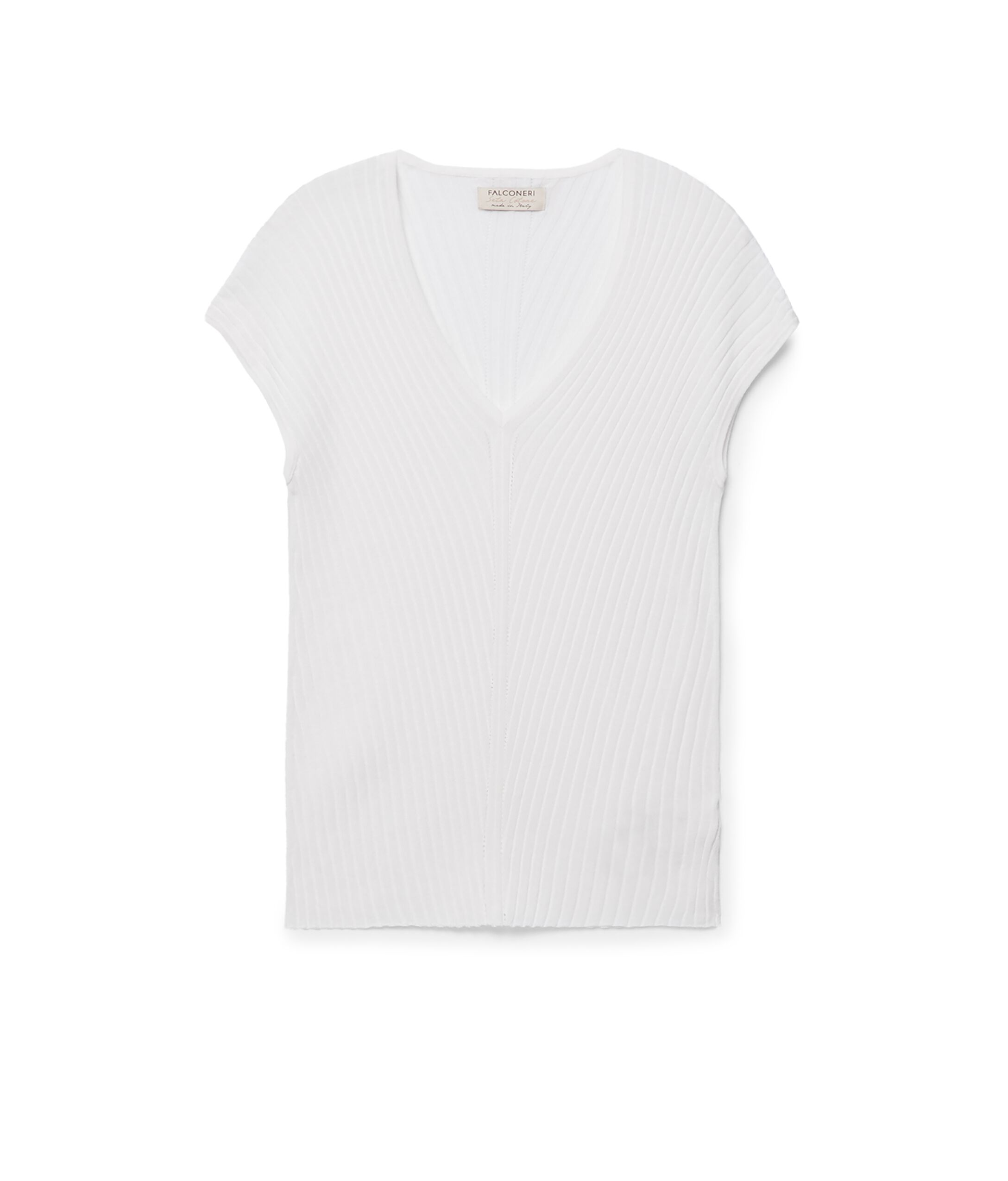Maglia Costina Seta Cotone