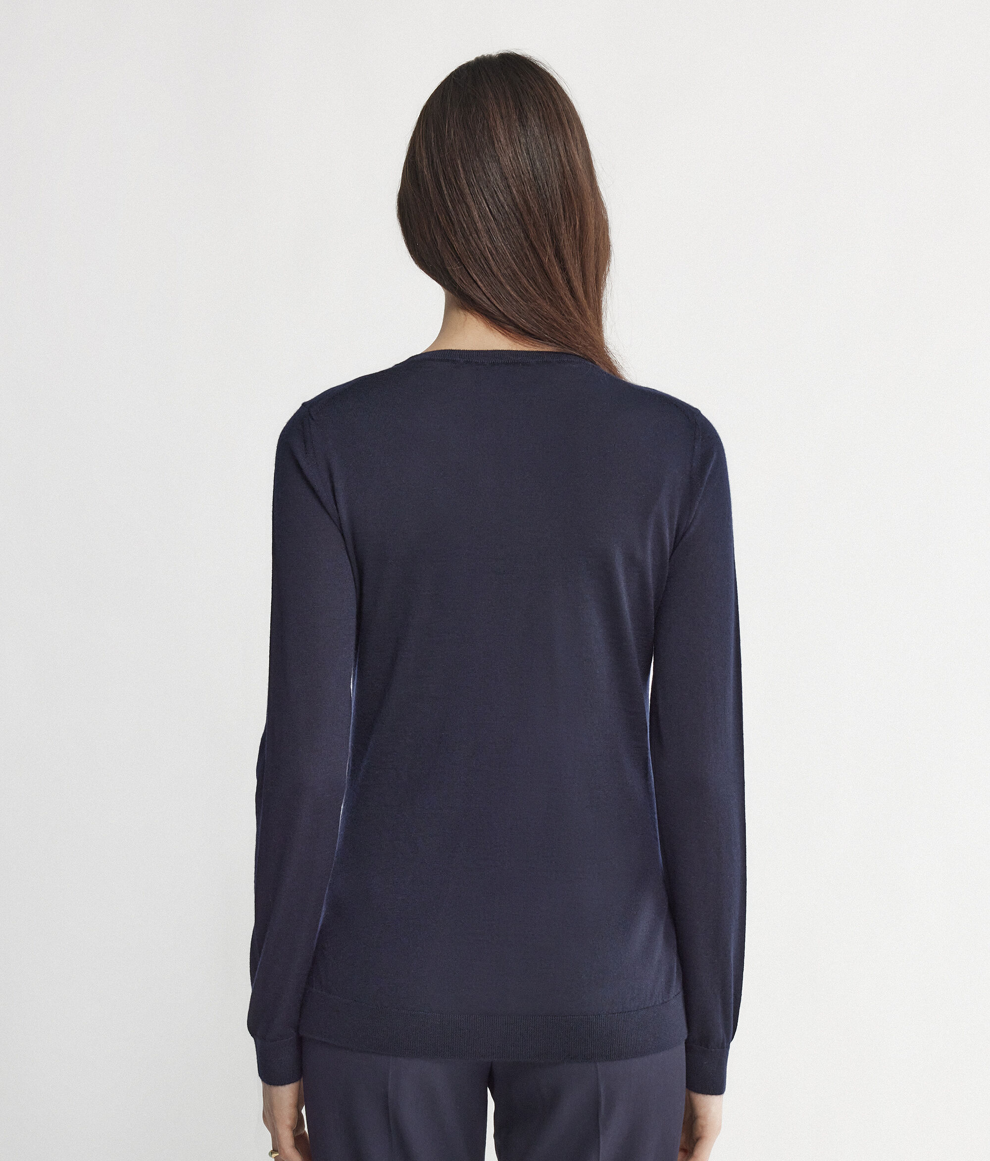 Maglia Girocollo in Cashmere Ultrafine