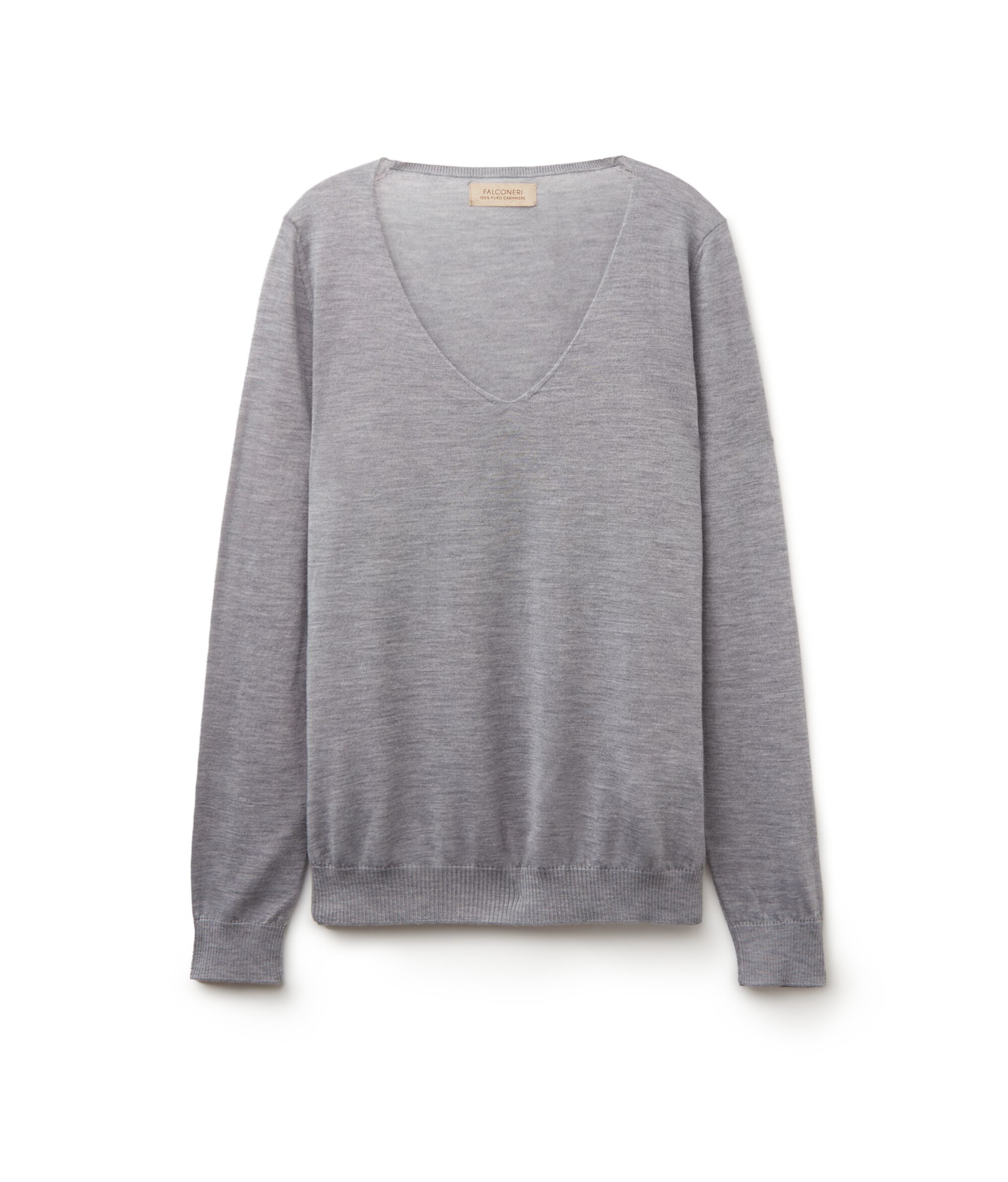 Maglia Scollo a V in Cashmere Ultrafine