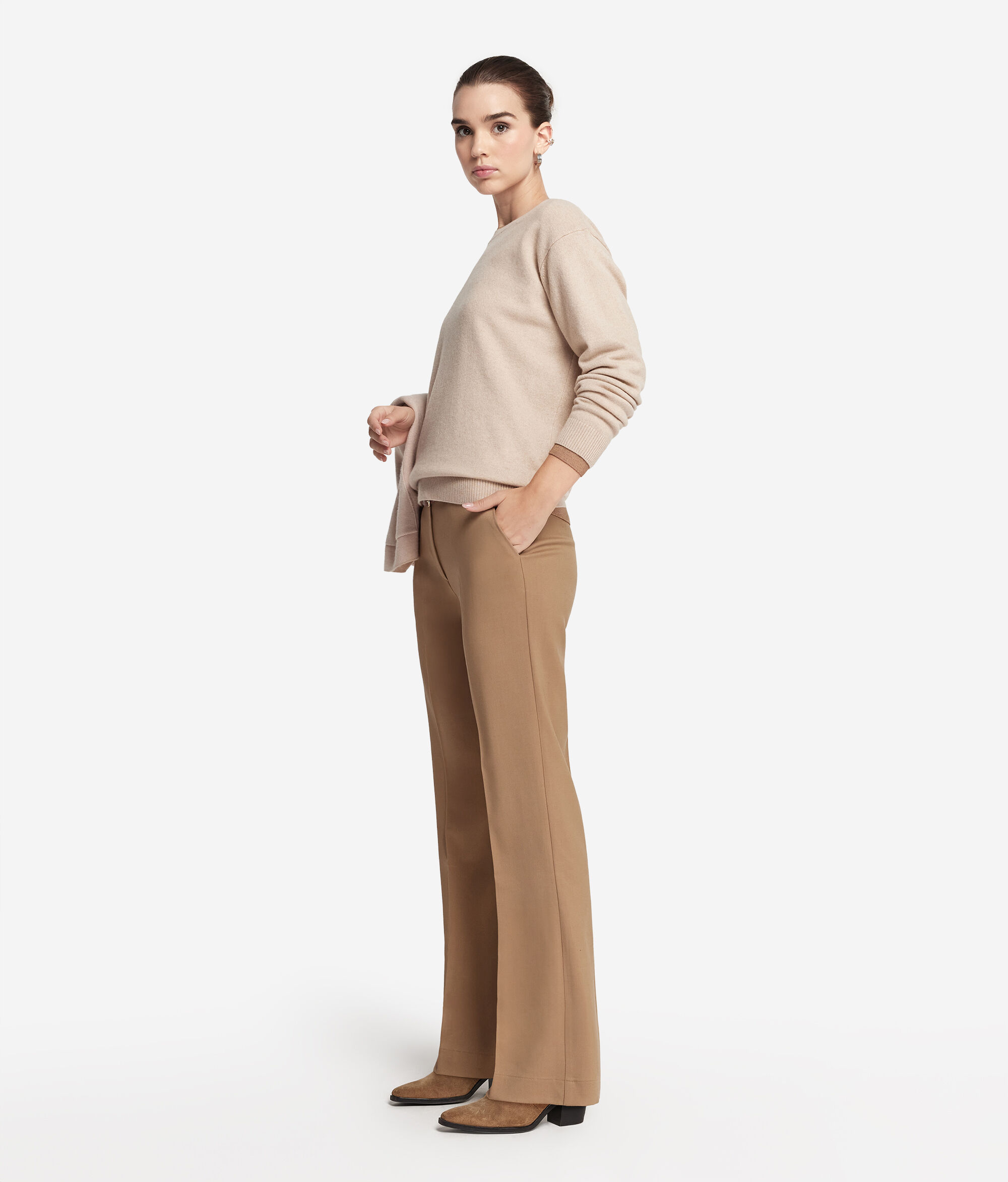 Maglia Scollo Barchetta in Cashmere Ultrasoft
