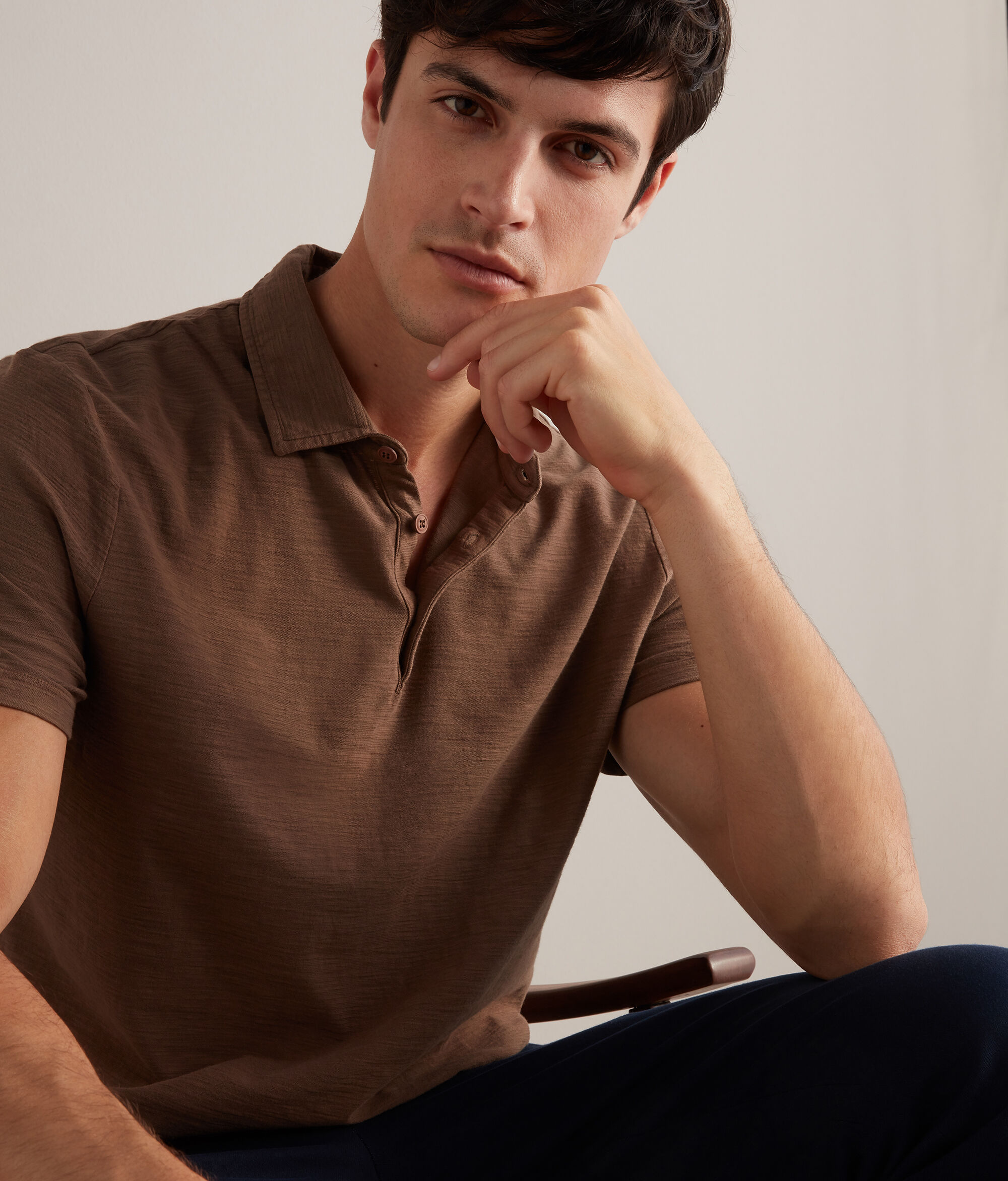 Twist Cotton Polo Shirt