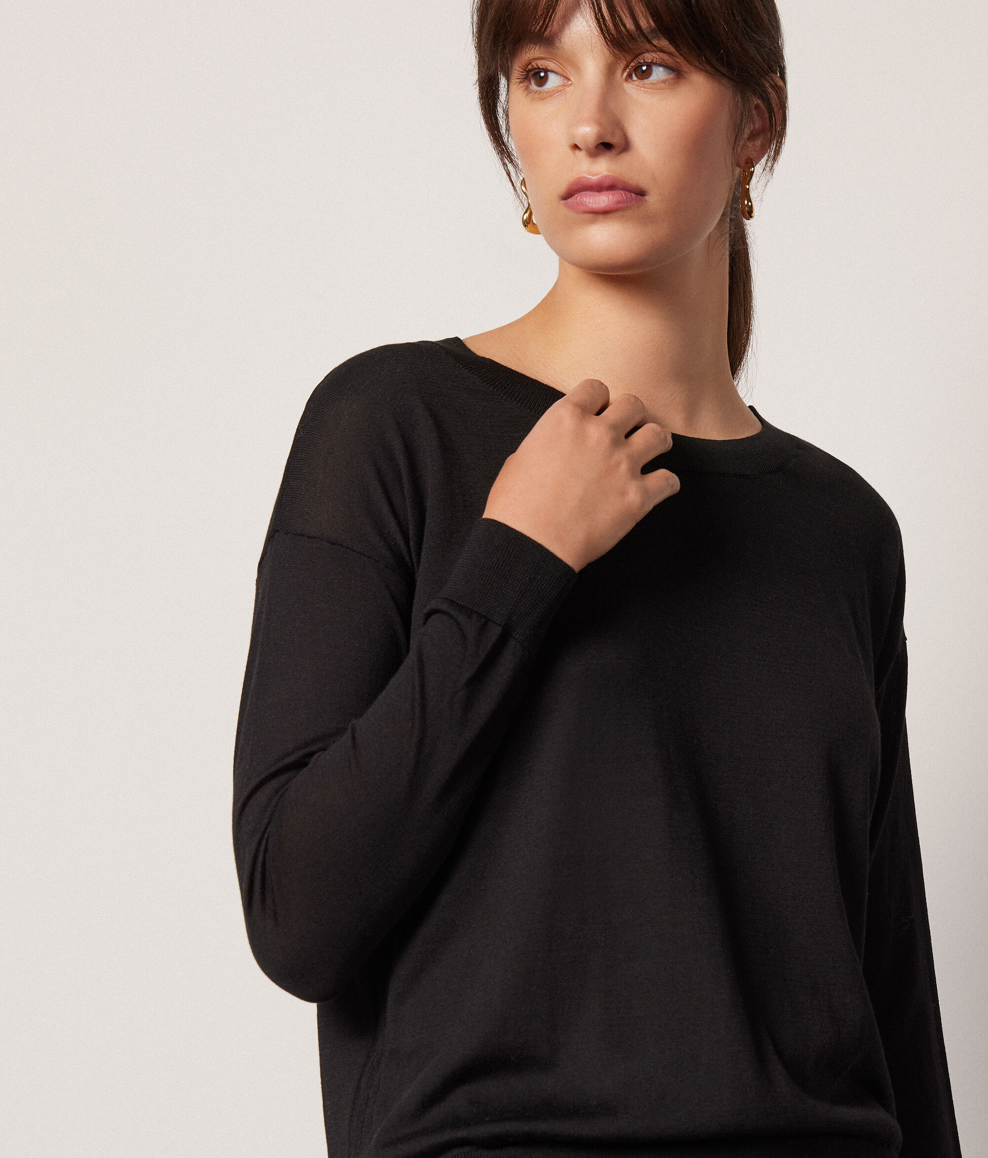 Silk and Cotton Pullover