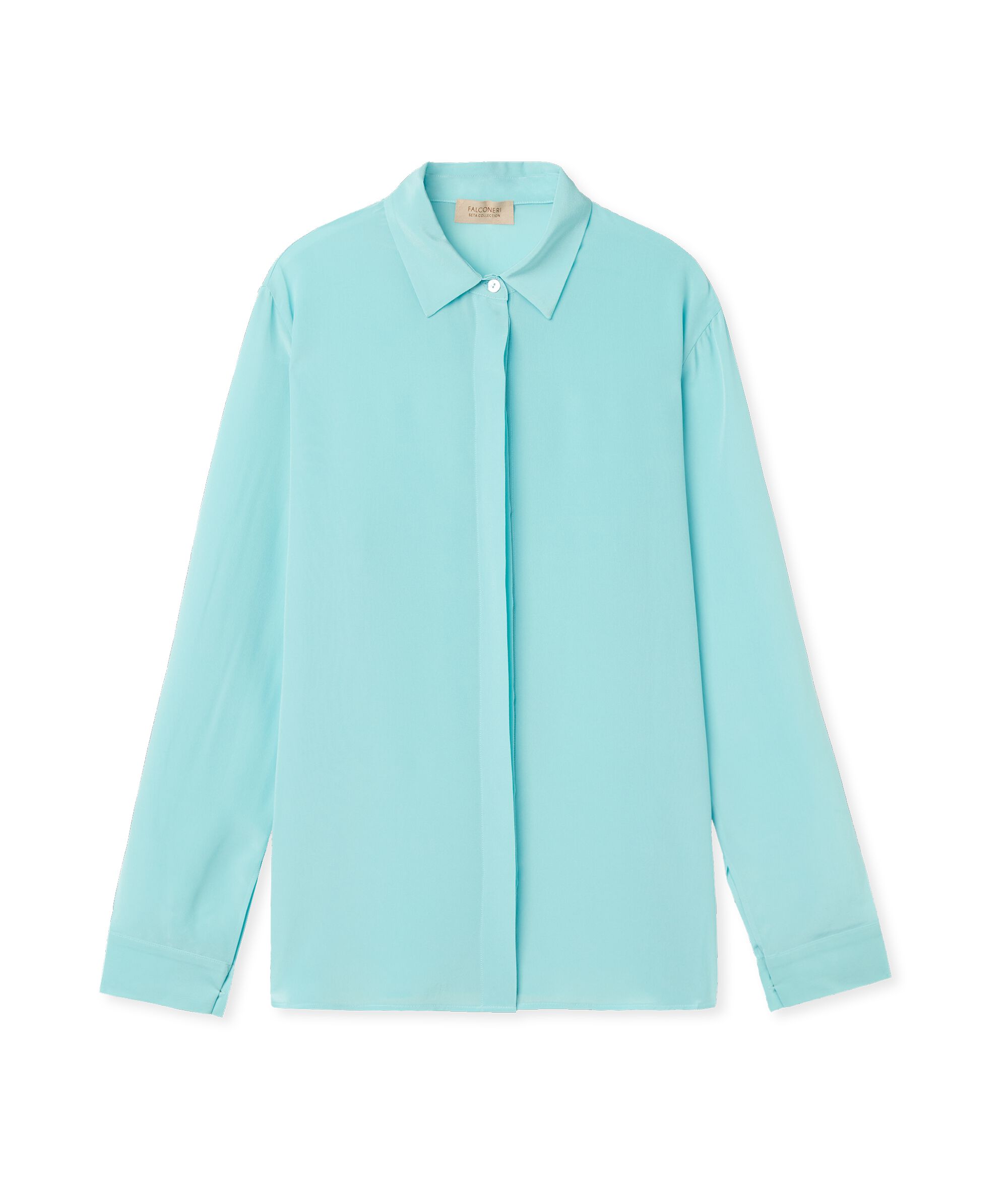 Camicia in Seta con Colletto