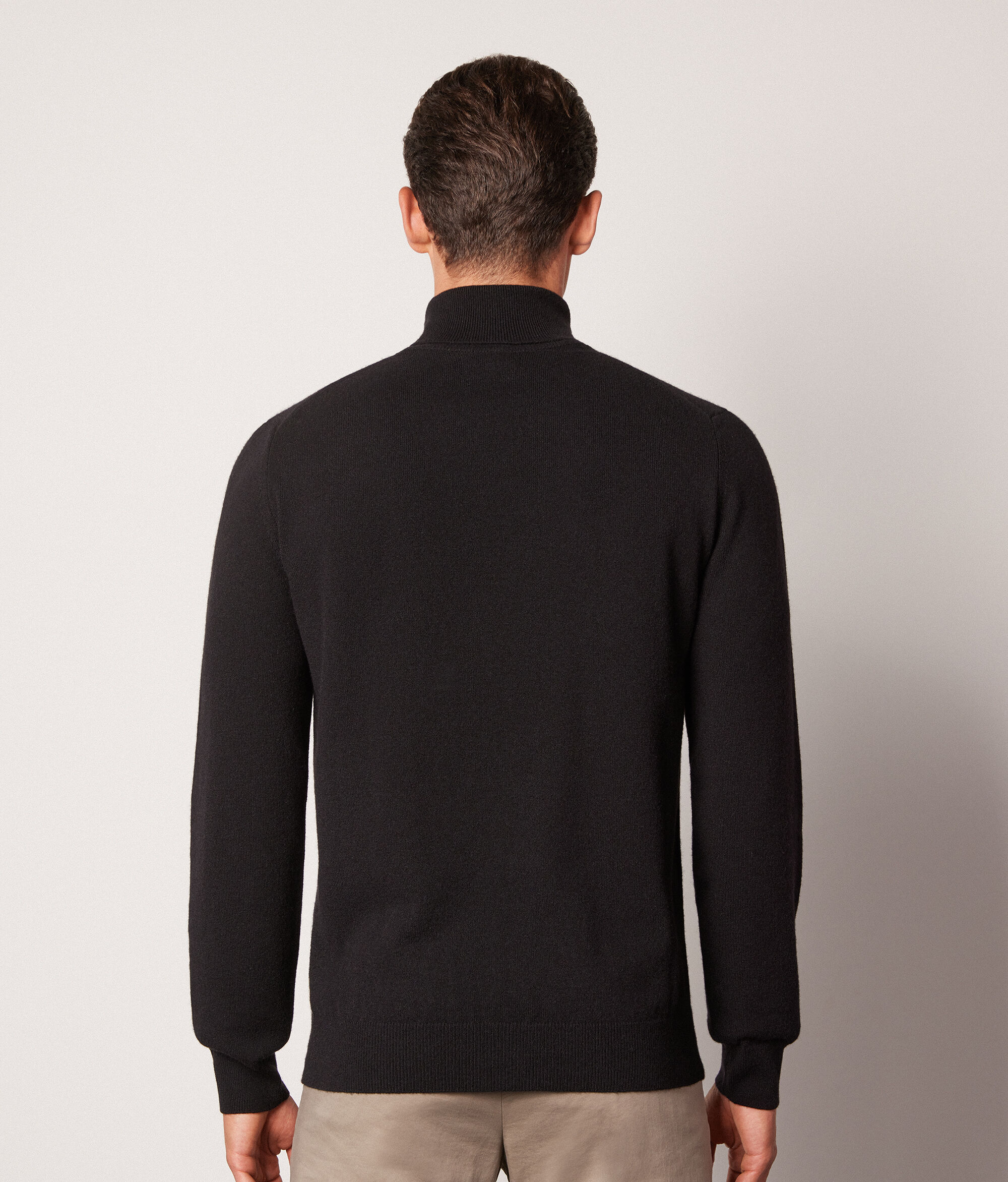 Pull à col roulé en cachemire ultra-doux